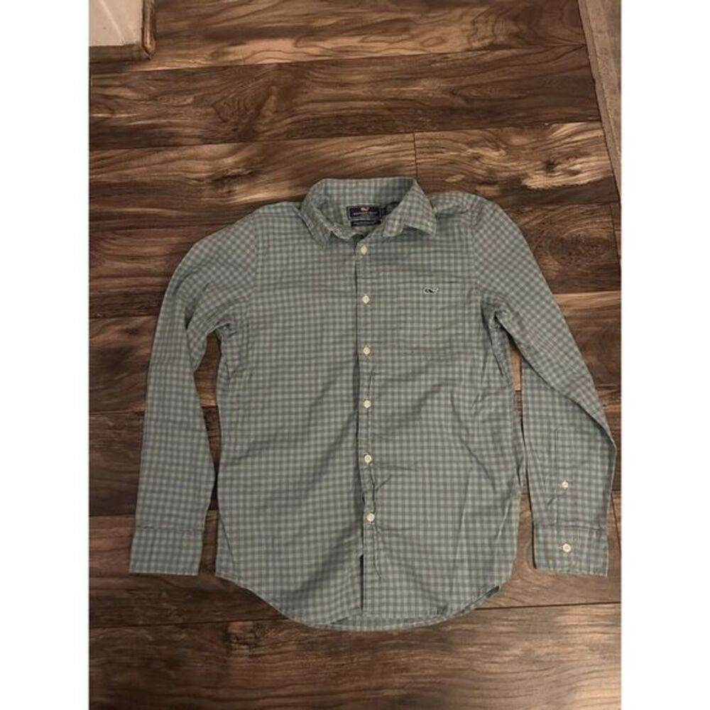 Vineyard Vines Performance Classic‎ Fit Tucker Shirt Button Up Size Small 213